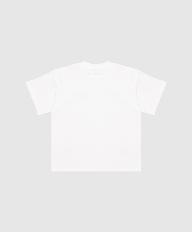 Maison Margiela MM6 Дитяча біла футболка з принтом M61155MM04I зображення 2