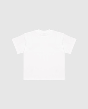 Maison Margiela MM6 Дитяча біла футболка з принтом M61155MM04I