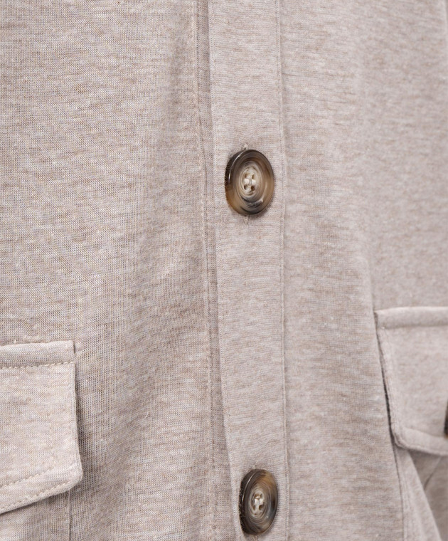 Pini Parma Бежевий кардиган CARDLIJERTAU зображення 5