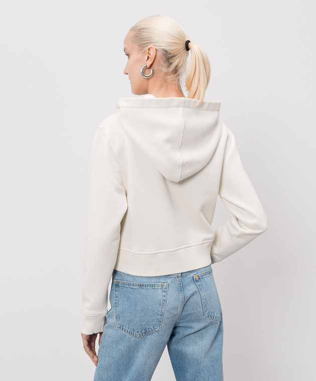 Palm Angels худи Bear цвета айвори PWBB069S26FLE008 изображение 4