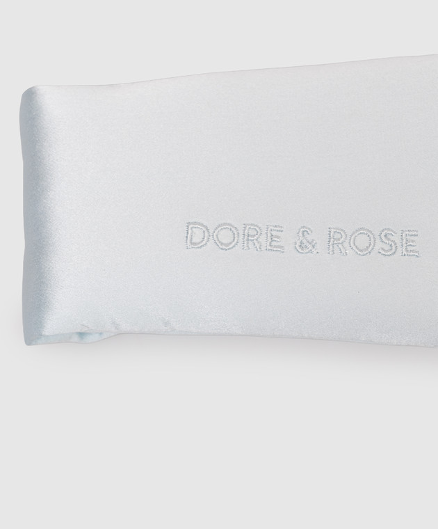Dore & Rose Детская голубая маска для сна из шелка DEEPSLEEPMASKKIDS изображение 2