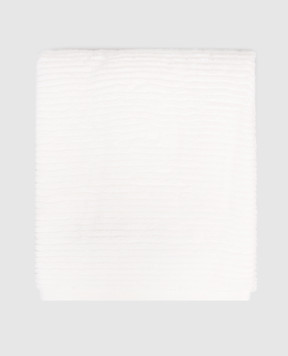 L'Appartement Махровий рушник Slim білого кольору SLIMRIBHANDTOWEL