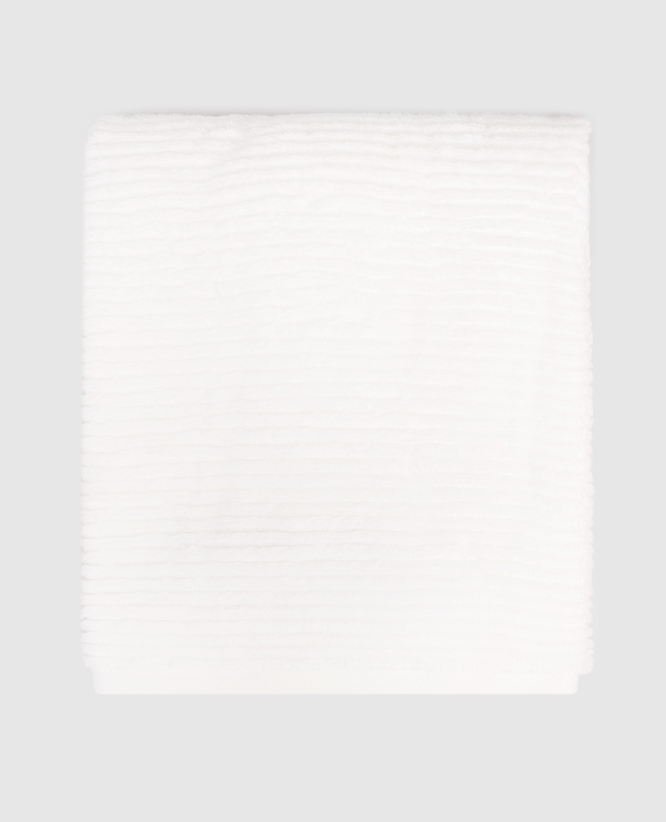 Махровое полотенце Slim белого цвета