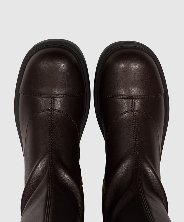 Giuseppe Zanotti Коричневые ботинки Junney I570007 изображение 4
