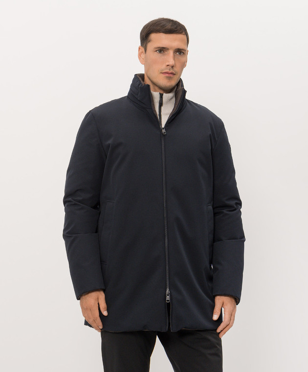 Moncler Двостороння пухова куртка L20911A001885983X зображення 4