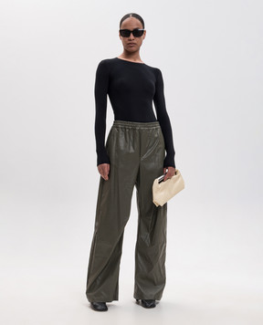 Maison Margiela MM6 Черный боди с принтом логотипа S52NA0075S20518