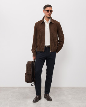 Mackage Коричневая замшевая куртка GIOVANNI-SU GIOVANNISU