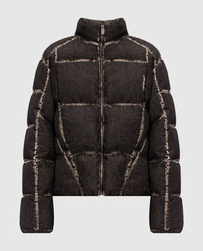 Off-White Серая куртка Bookish Racing 44MED06DF26D001