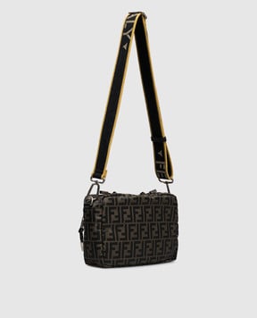 Fendi Коричнева сумка Camera Case 7VA695B12N