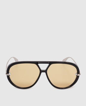 Bottega Veneta Черные очки Aviator 769232V2Q30