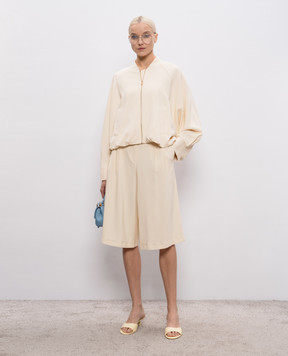 Twinset Бежевая спортивная куртка 261TP2222