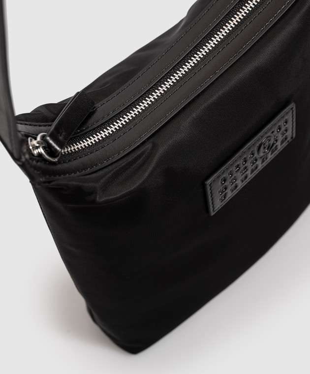 Maison Margiela MM6 Черная сумка с нашивкой логотипа SB6WG0026P9062 изображение 4