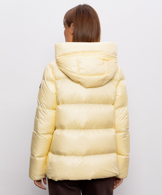Moncler Желтый пуховик Serittes L20931A00158597YG изображение 4