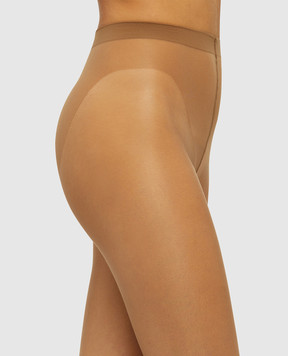 Wolford Коричневі колготи Luxe 9 den 17028