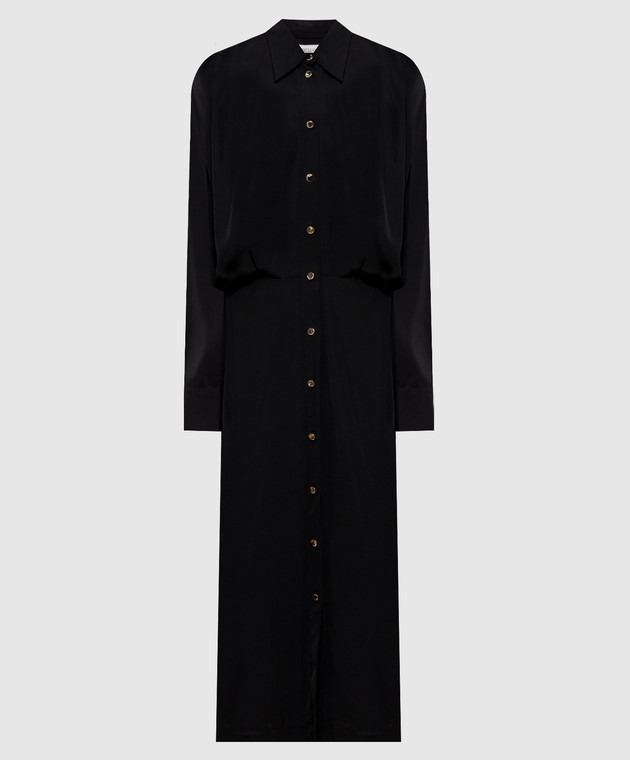 Max Mara Sportmax Черное платье-рубашка VICINI SPXVICINI