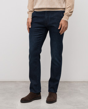 Stefano Ricci Синие джинсы с логотип патч MST53B1160T0194