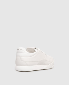 Givenchy Білі шкіряні кросівки Yard BH00B5H1X4