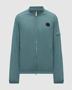 Stefano Ricci Зелена куртка з нашивкою емблеми M6J4100010PL001HSAC64