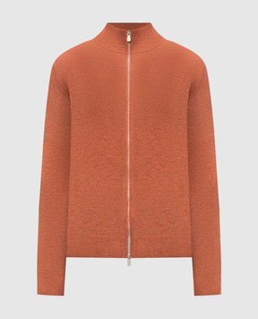 Brunello Cucinelli Оранжевый кардиган из кашемира M2200106