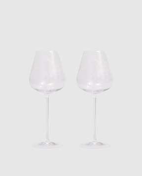 Stefano Ricci Набор хрустальных бокалов для вина OCR103102PCRYLX12pz