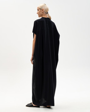 Sofie D`Hoore Черное платье DUNET из шелка DUNETSIRC