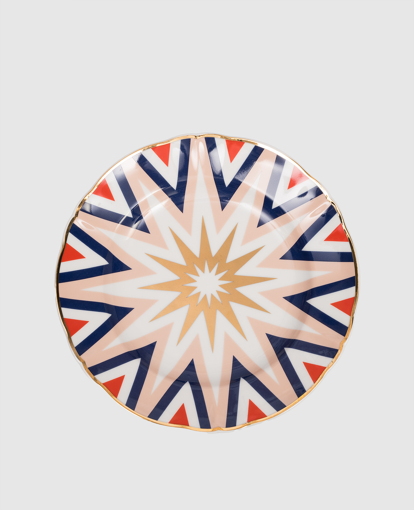 

Десертная фарфоровая тарелка Lightning, Разноцветный, Посуда