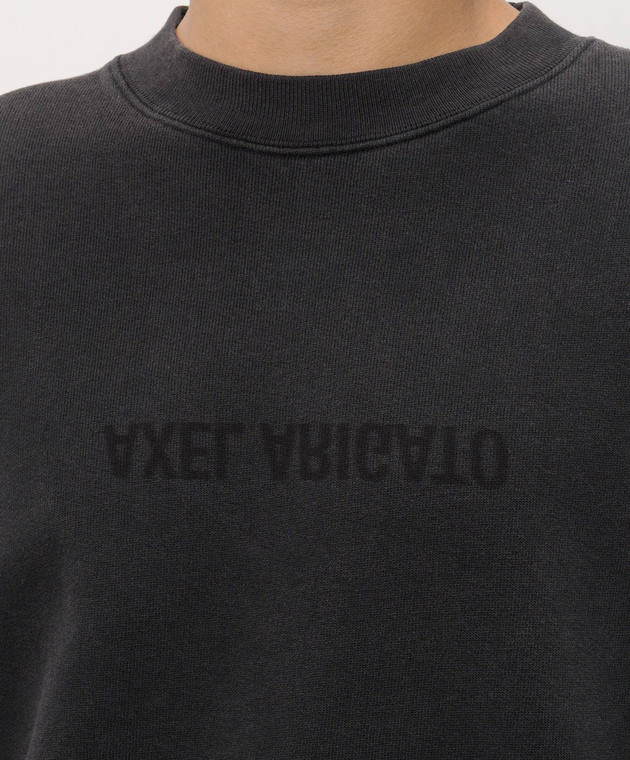 Axel Arigato Серый свитшот Distort A3122004 изображение 5