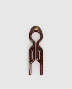 Fiona Franchimon Набор коричневых шпилек для волос №1 Hairpin Petite 5 шт 10659