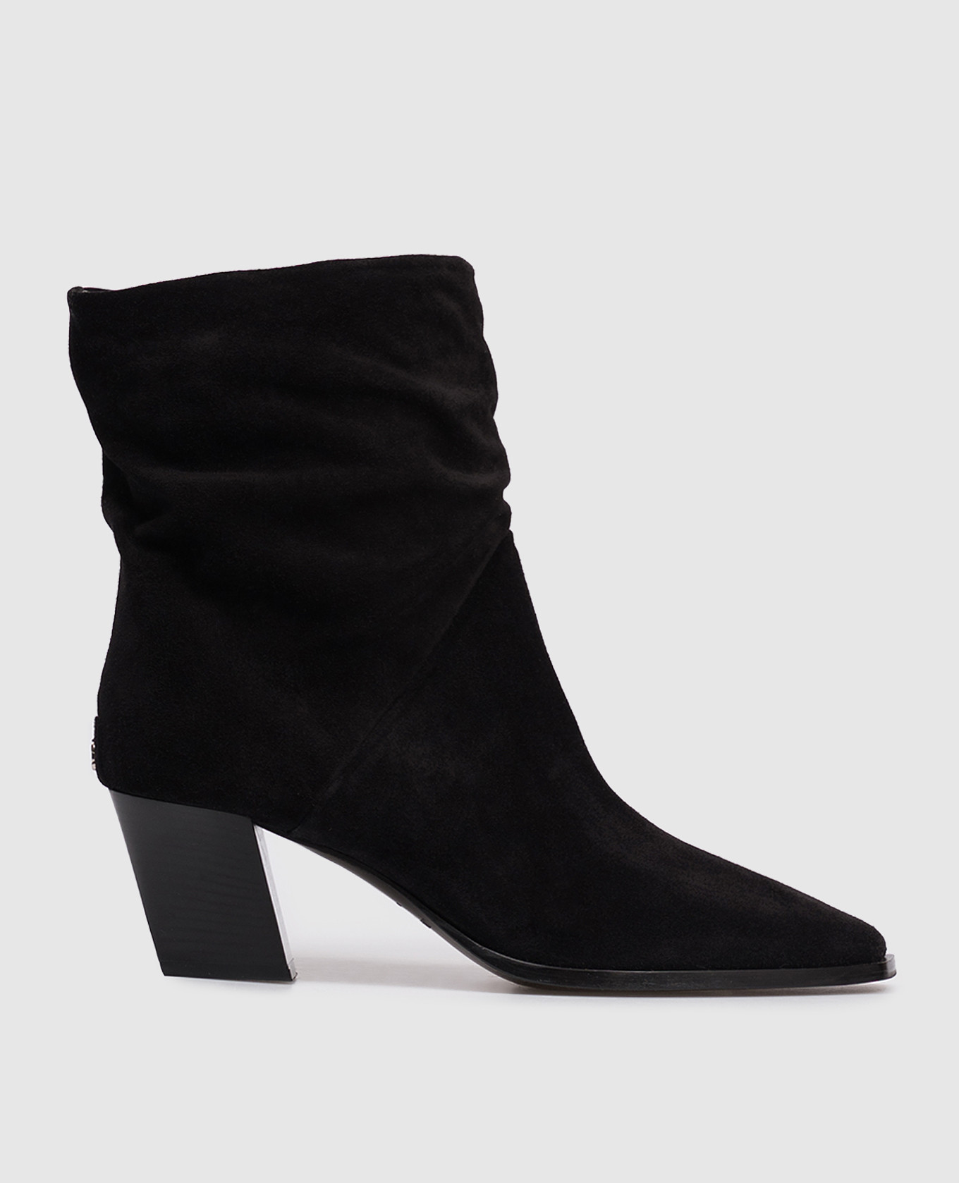 

Черные замшевые ботильоны Hart, Черный, Ботильоны