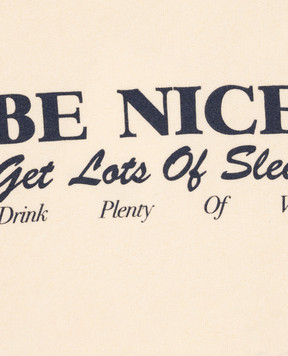 Sporty & Rich Дитячий жовтий утеплений світшот Be Nice WS07676003YE02