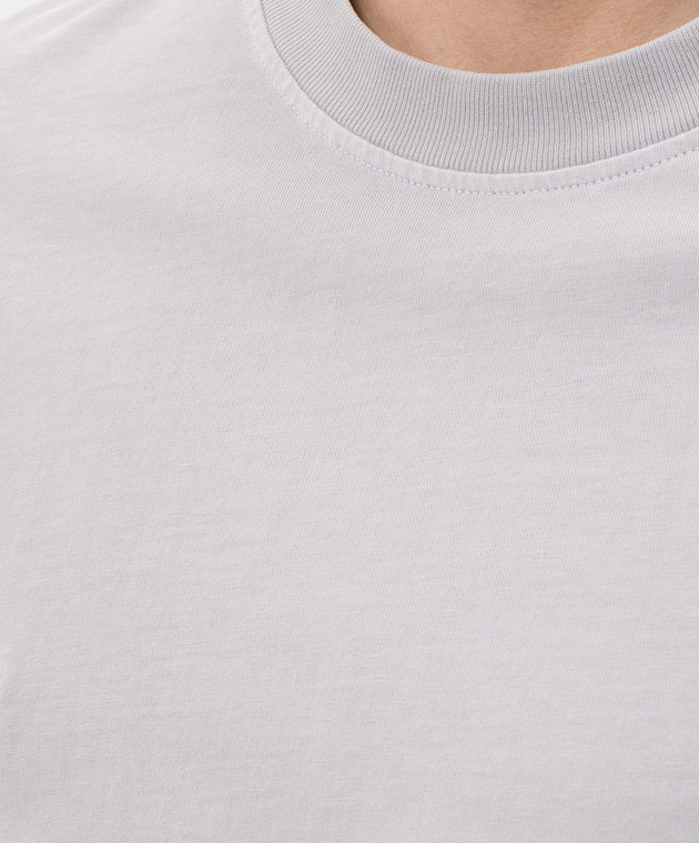 AGOLDE Серая футболка Asha A10091521 изображение 5