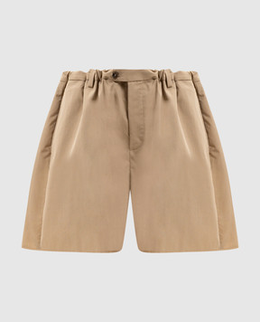 Maison Margiela MM6 Коричневі шорти S62MU0071M35858