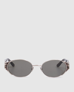 Saint Laurent Серебристые очки М919 A003D4Y9968