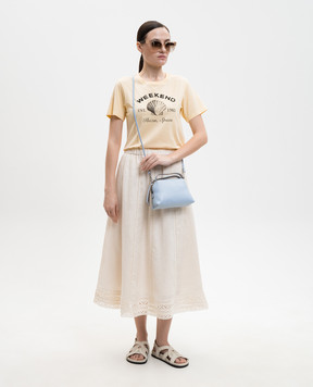 Max Mara Weekend Желтая футболка BORA WKDBORA