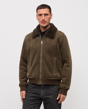 Saint Laurent Дублянка кольору хакі 837294YC2TB