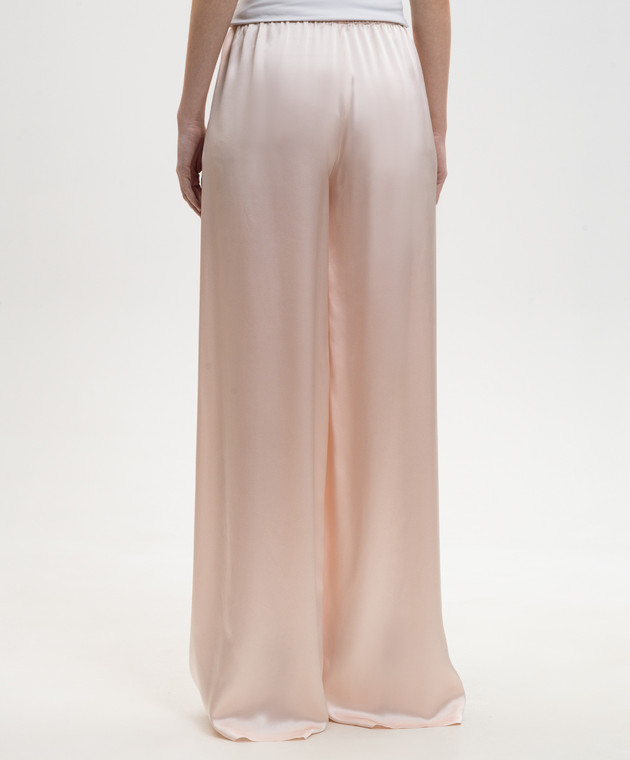 Ermanno Scervino Рожеві штани із шовку D482P764NXE зображення 4