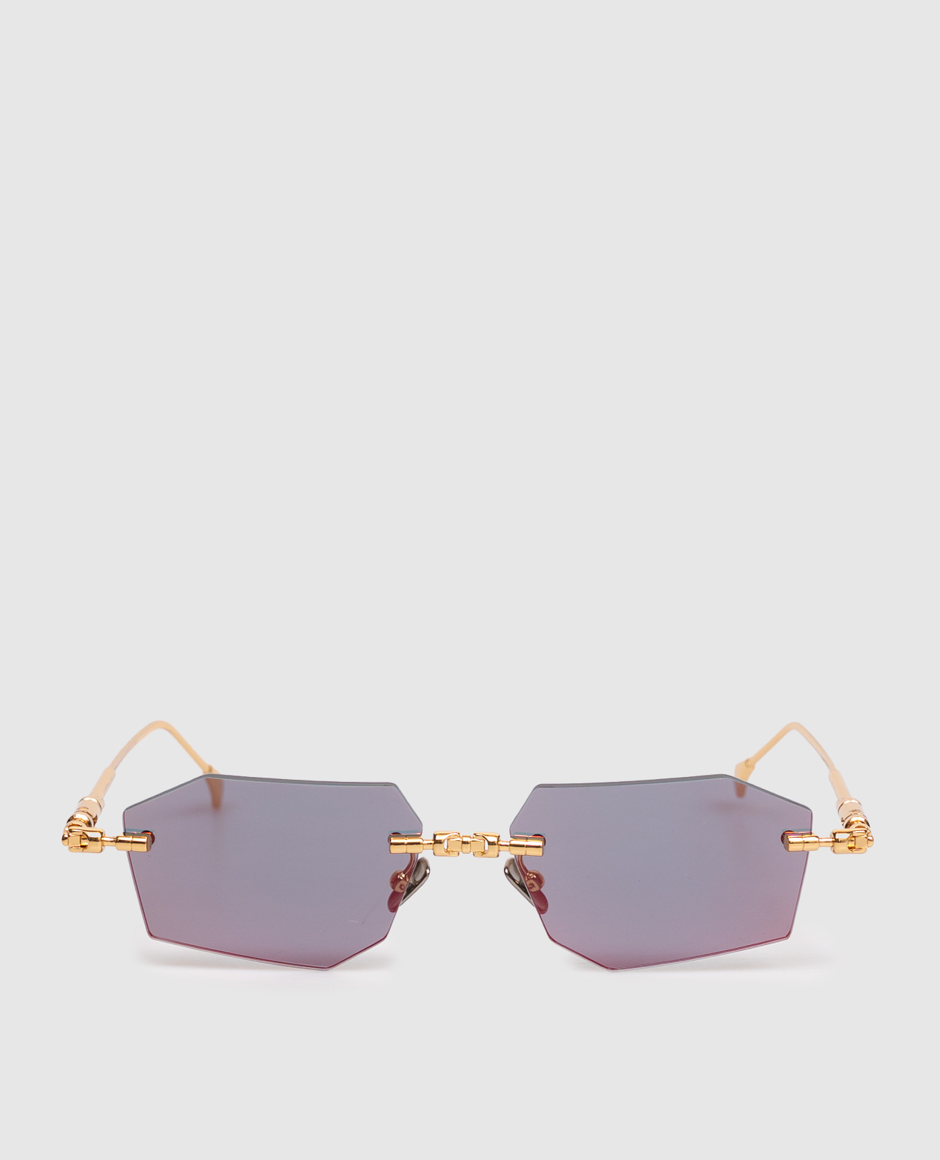 Золотые солнцезащитные очки H63