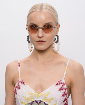 Kuboraum Сріблясті сонцезахисні окуляри H44 KRSH44SP0000004P