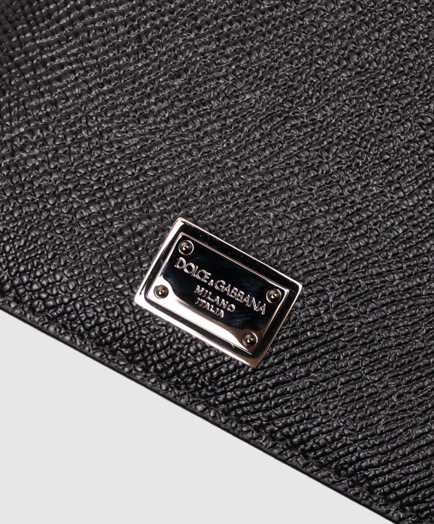 Dolce&Gabbana Черный кожаный портмоне Dauphine BP1321AG219 изображение 4