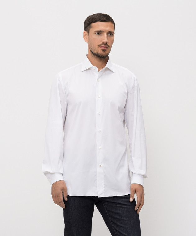 ISAIA Белая рубашка IM10TCKM514 изображение 3