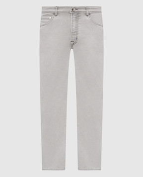 Peserico Сірі джинси з патчем логотипа R54717L95Q04953