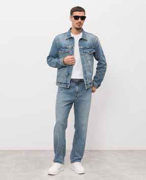 Iceberg Біла футболка з вишивкою логотипа F046627A