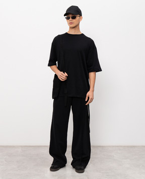 Ann Demeulemeester Черная футболка Dieter B0013911FA206