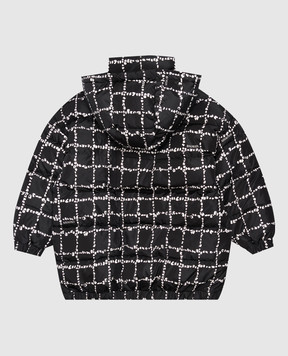 Balmain Дитячі чорні джинси BZ6L30Z37021214