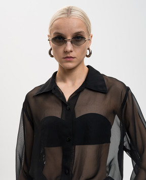 Kuboraum Золотисті сонцезахисні окуляри H65 KRSH65PG0000004K