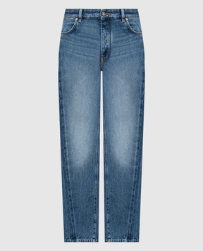 Givenchy Сині джинси з патчем логотипа BM51P95YD3