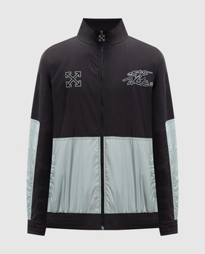 Off-White Вітровка з принтом логотипа 44MBD05LS26F001