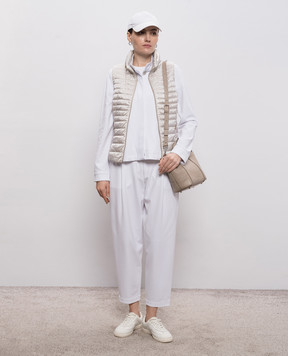 MooRER Біла куртка LAUDE CLAUDEGJ