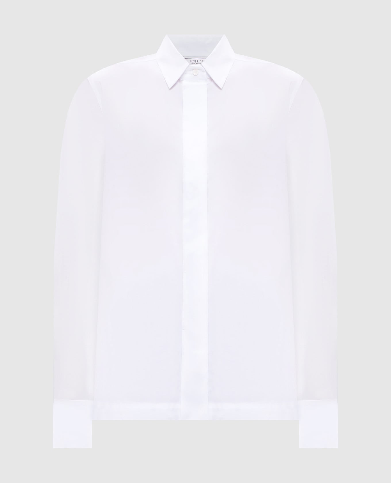 

Белая рубашка с шелком, Белый, Рубашки