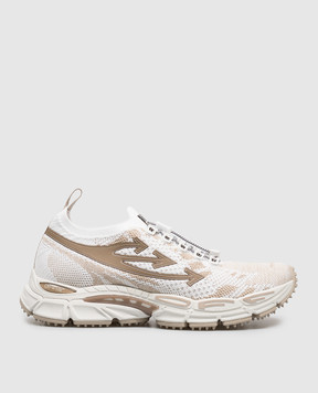 Off-White Білі текстильні кросівки Be Right Back OF05755210